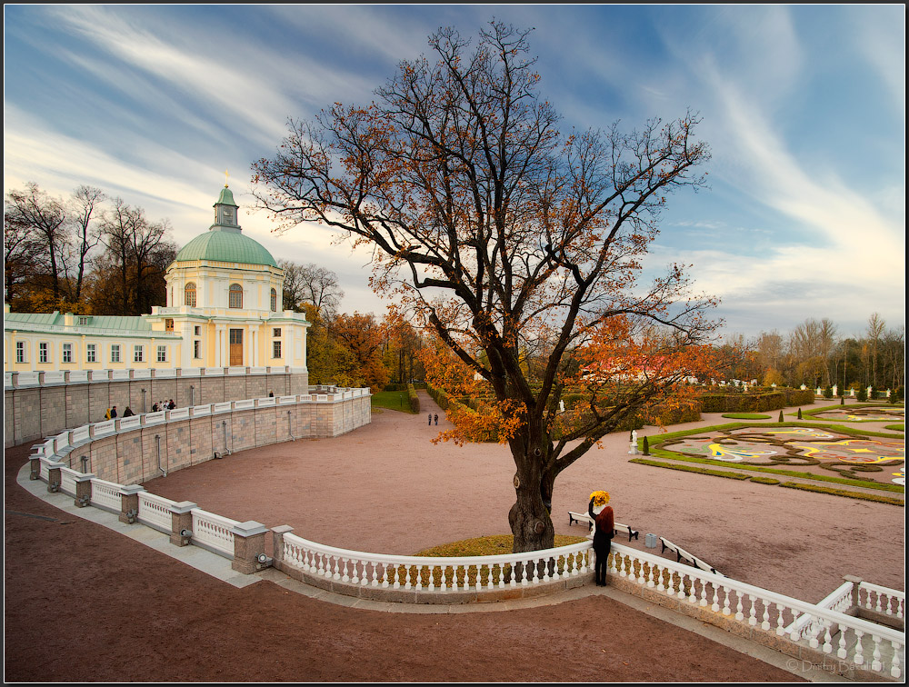 Ломоносов фото парка и дворца